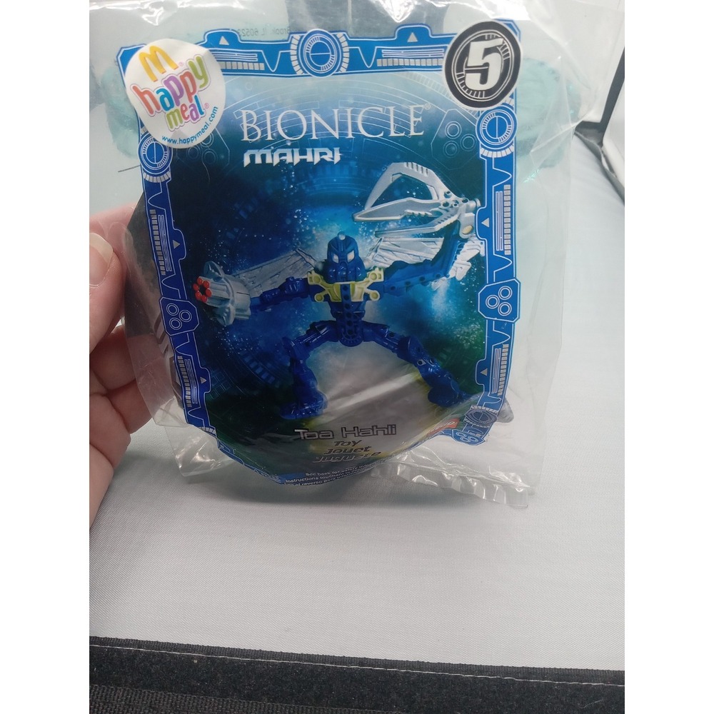 Lego Bionicle Toa Hahli Mahri Action Figure McDonald's Happy Meal Toy 2007